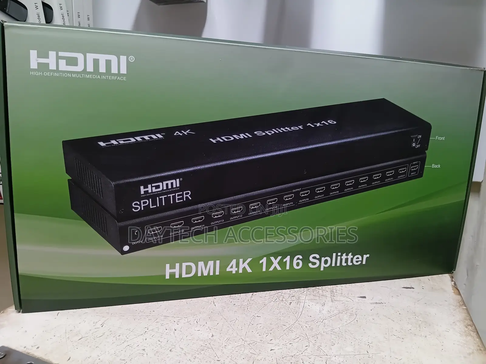 4Kx2K at 30Hz HDMI Splitter 1 in 16 Out HDMI Video Distributor
