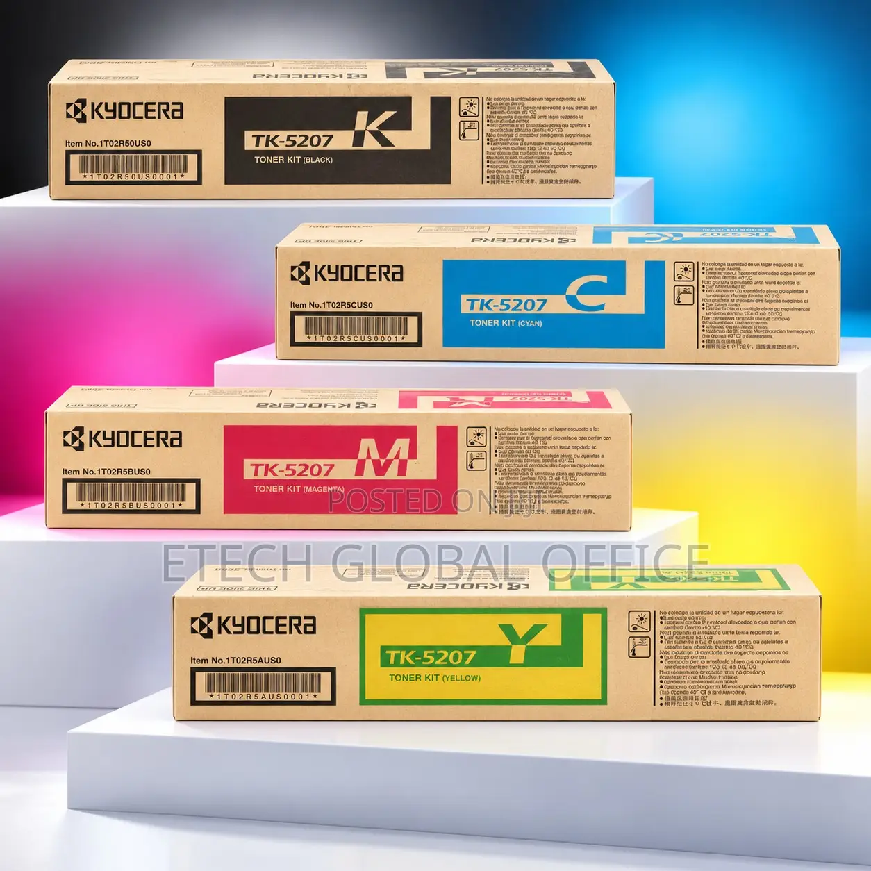 Kyocera TK-5207 Magenta Toner Cartridge