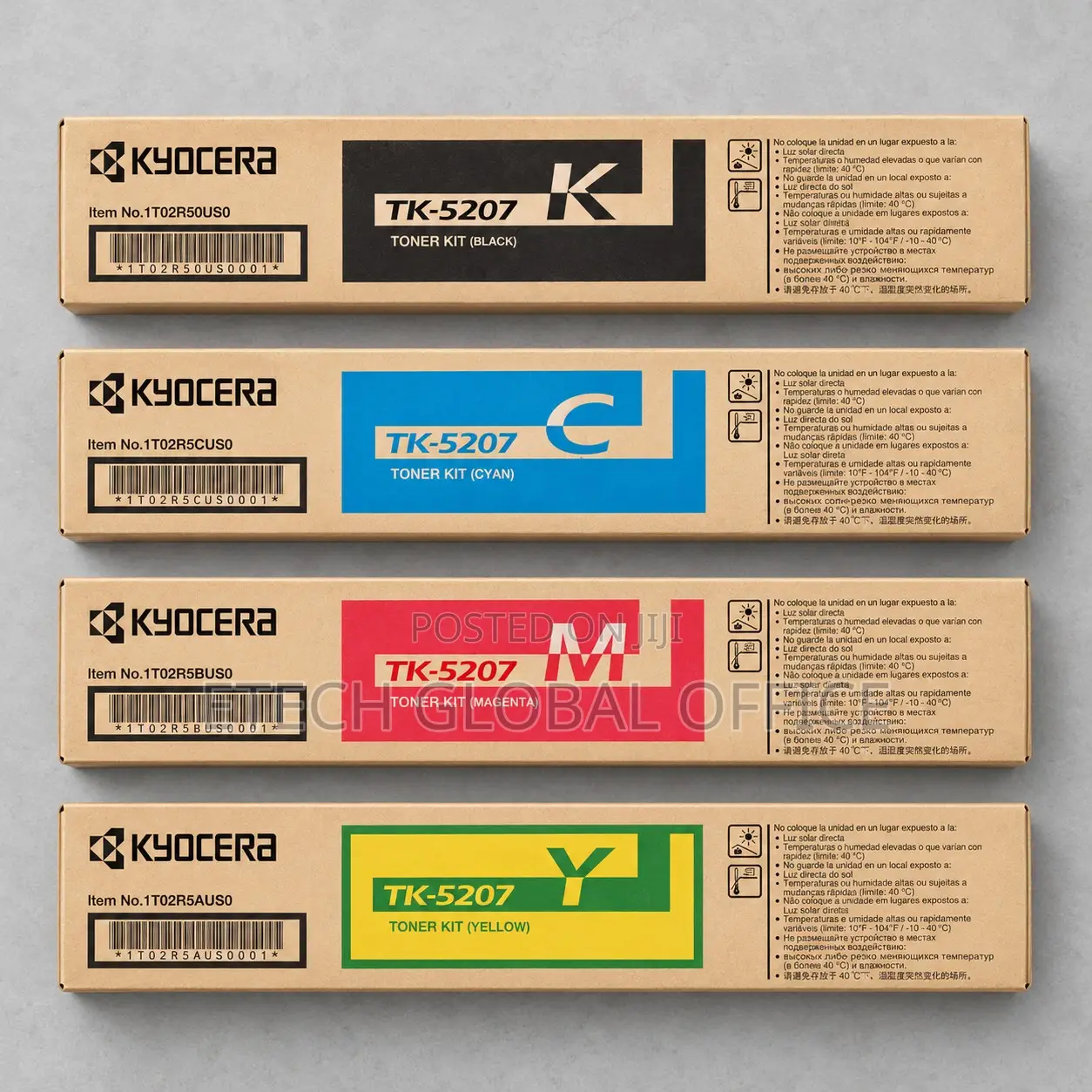 Kyocera TK-5207 Replacement Toner Set