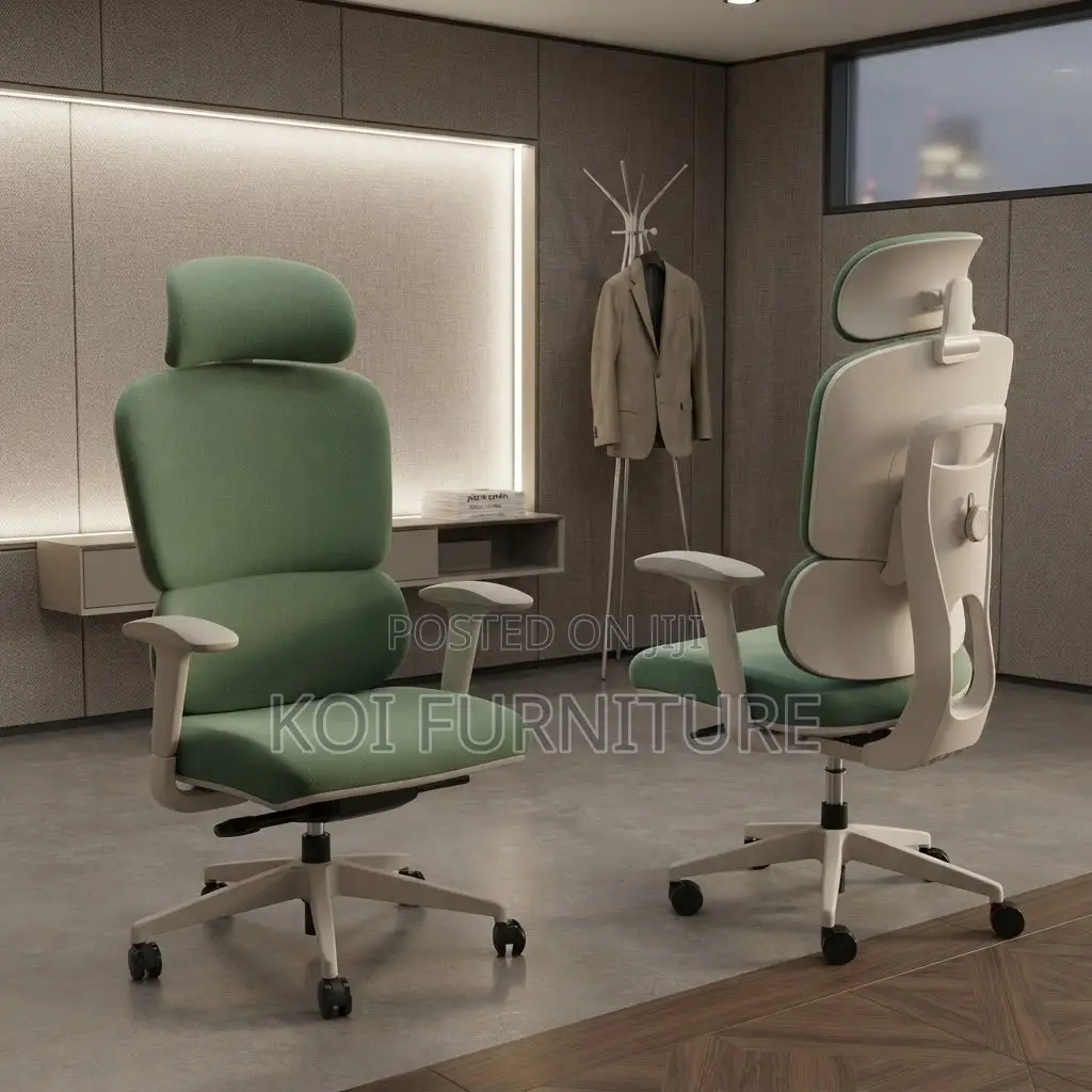 Office Chairs; Orthopedic Executive Blue Office Chair