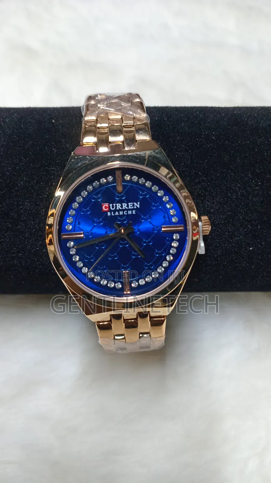 Curren Blanche Gold and Blue