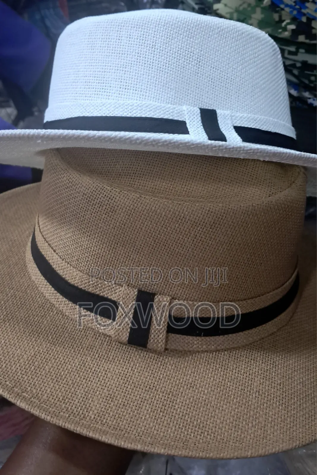 Classic Straw Boater Sun Hat for Men
