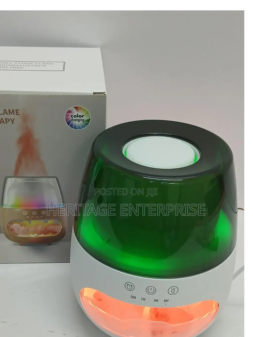 *Salt Lamp Flame Humidifier