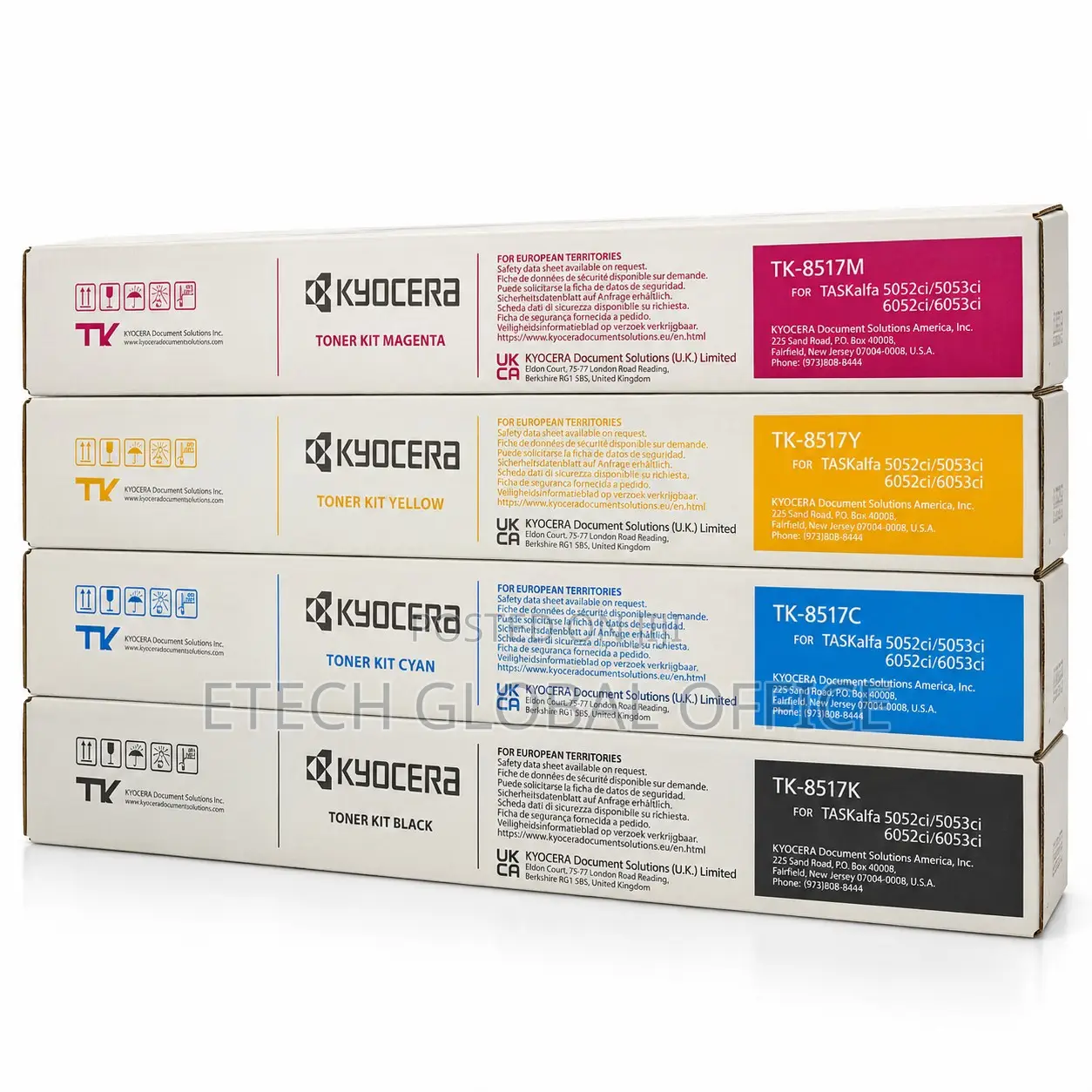 Kyocera TK-8517 CMYK Toner Set