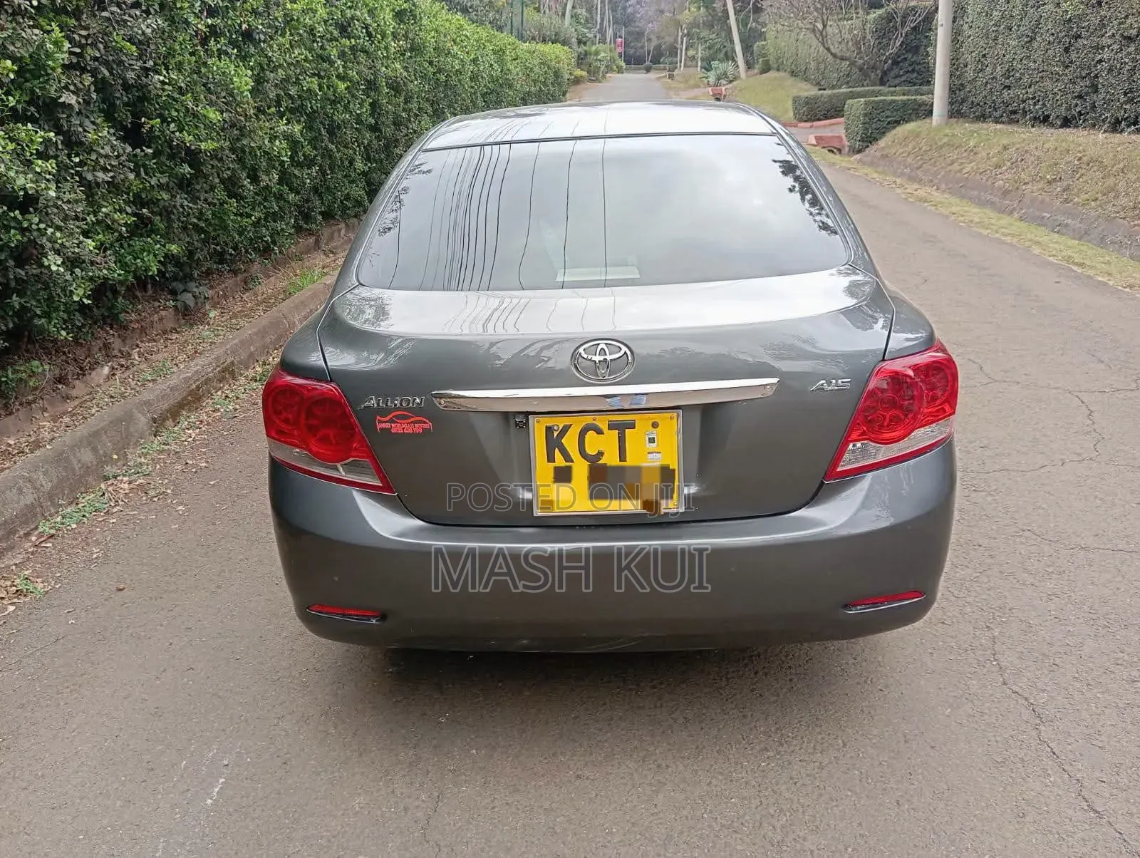 Toyota Allion 2013 Gray