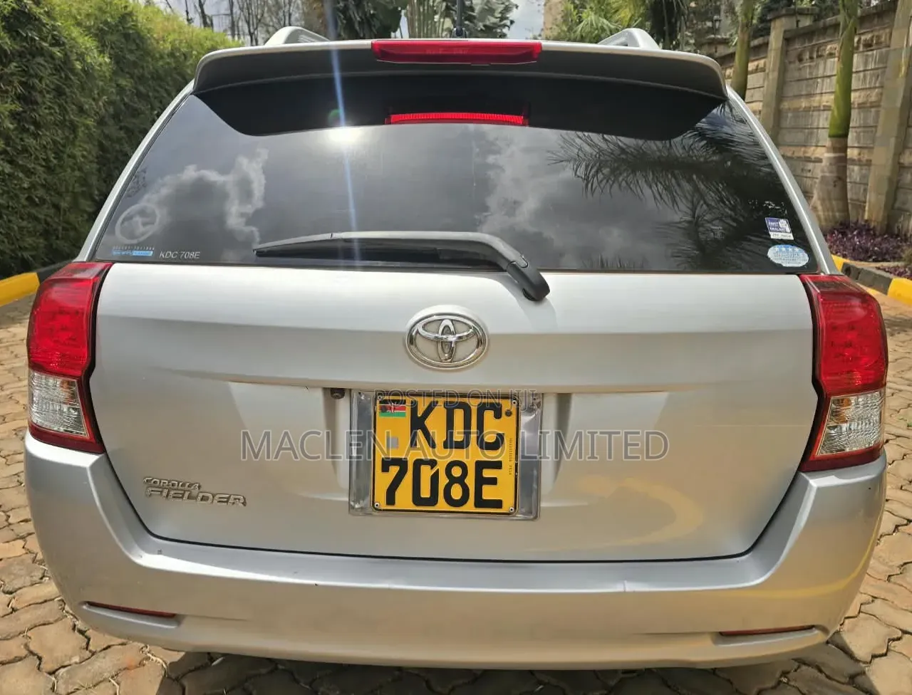 Toyota Corolla Fielder 2014 Silver