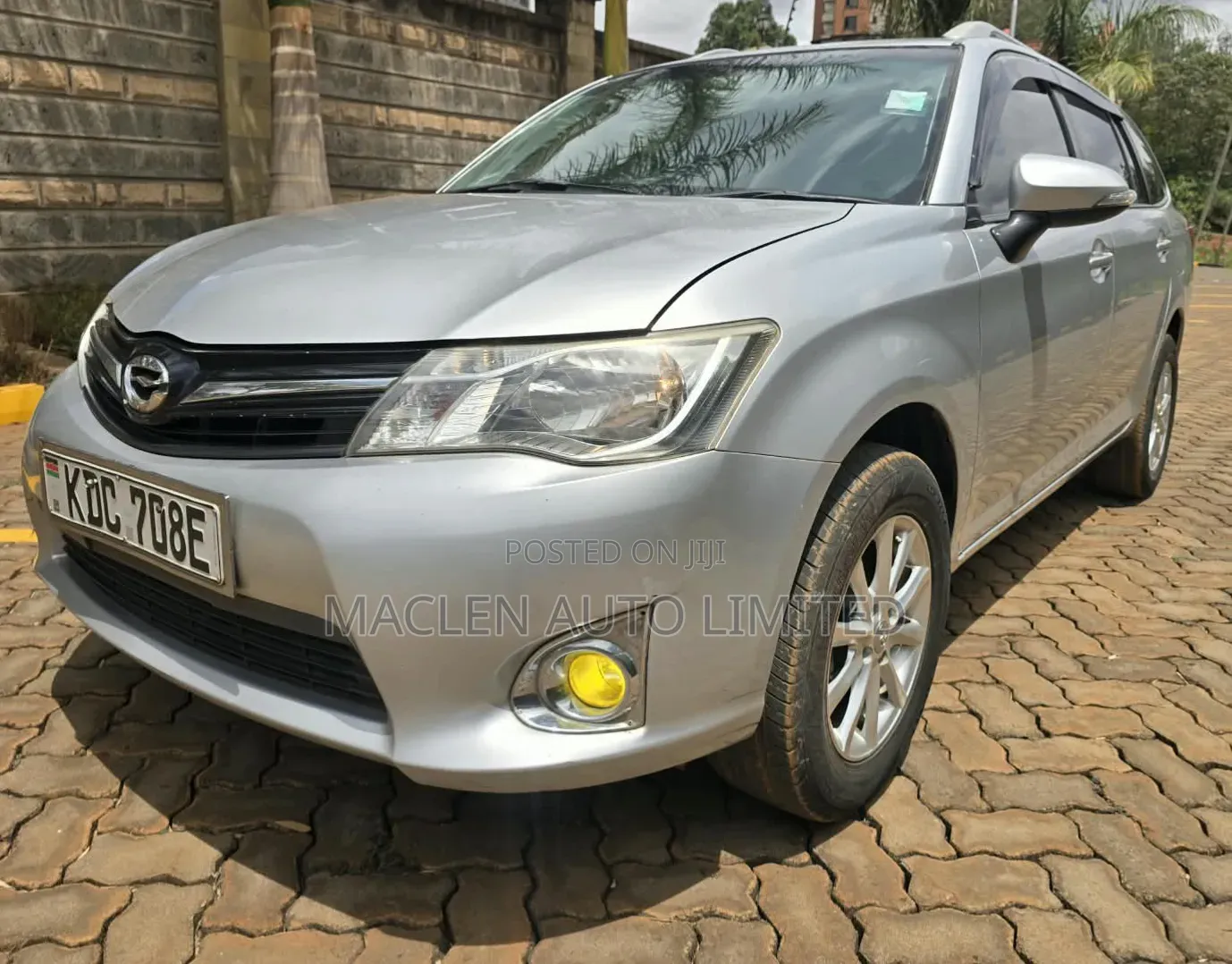 Toyota Corolla Fielder 2014 Silver