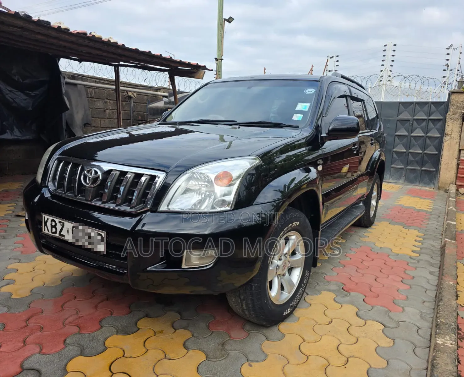 Toyota Land Cruiser Prado 3.0 D-4D 5dr 2007 Black