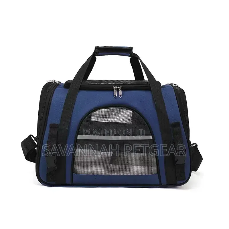 Small Pet Travel Bag, Foldable Oxford Pet Carrier for Car Airline Trip