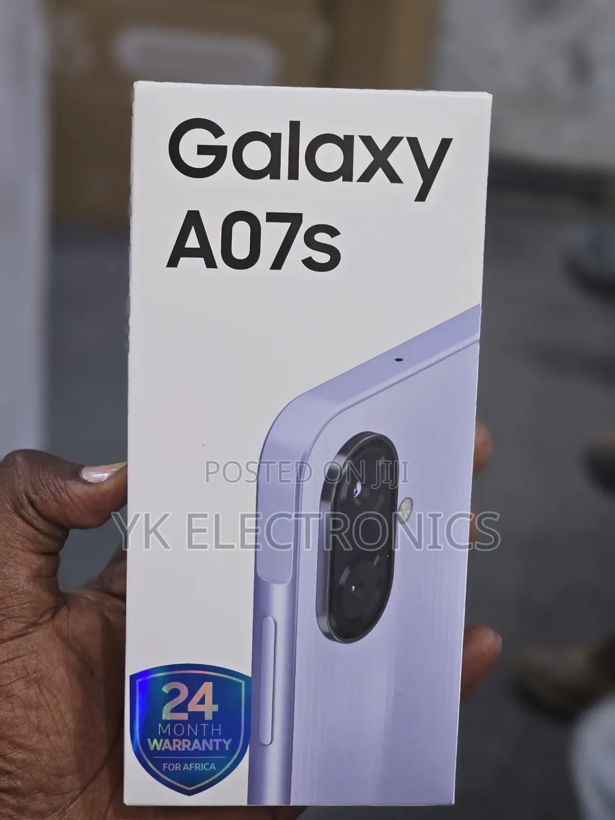 New Samsung Galaxy A07s 64 GB Purple