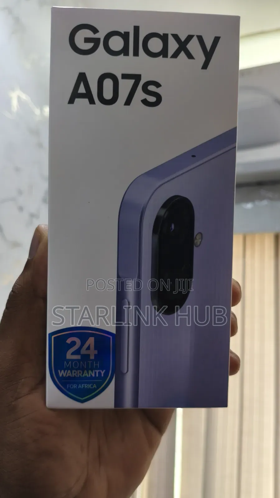 New Samsung Galaxy A07s 64 GB Purple