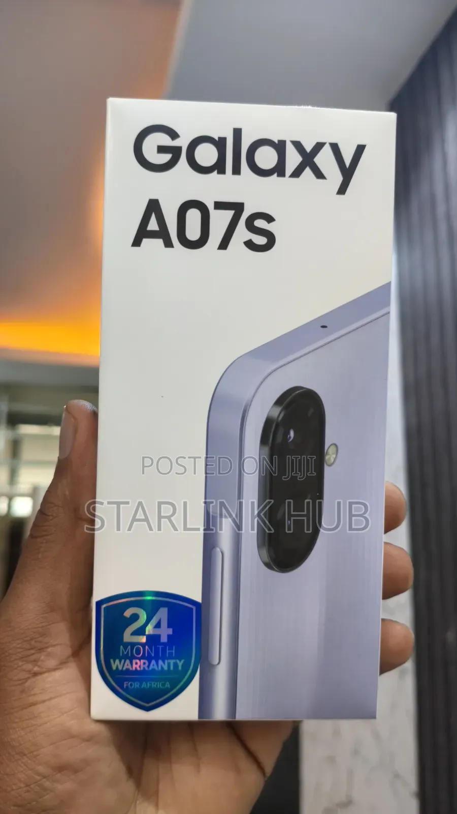 New Samsung Galaxy A07s 64 GB Purple