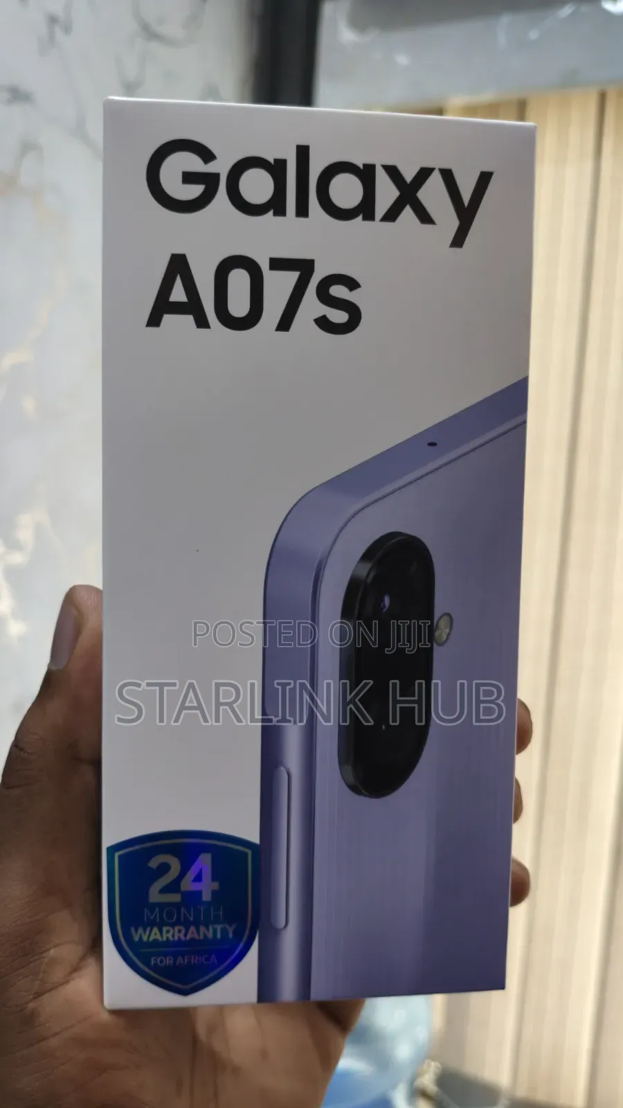 New Samsung Galaxy A07s 64 GB Purple
