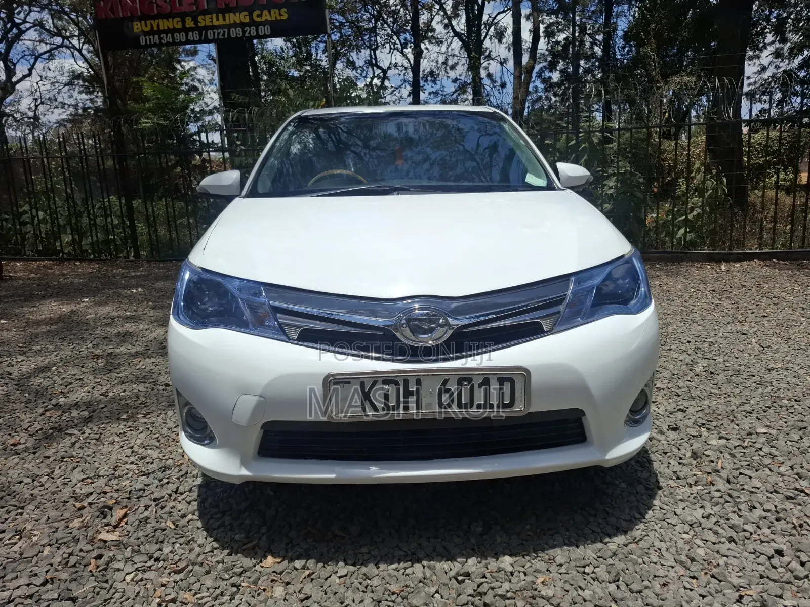 Toyota Axio 2015 White