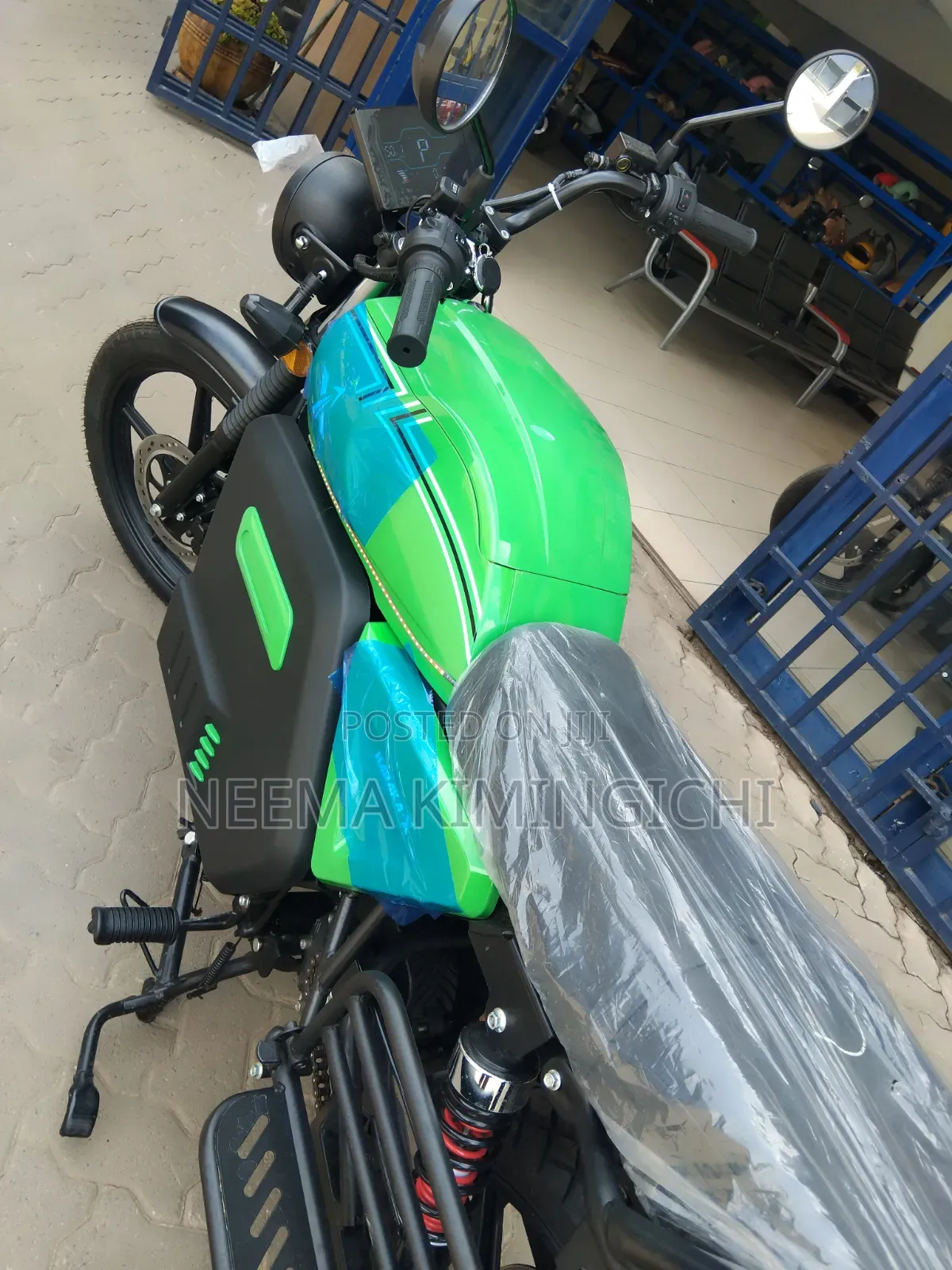 New Motorcycle 2025 Green