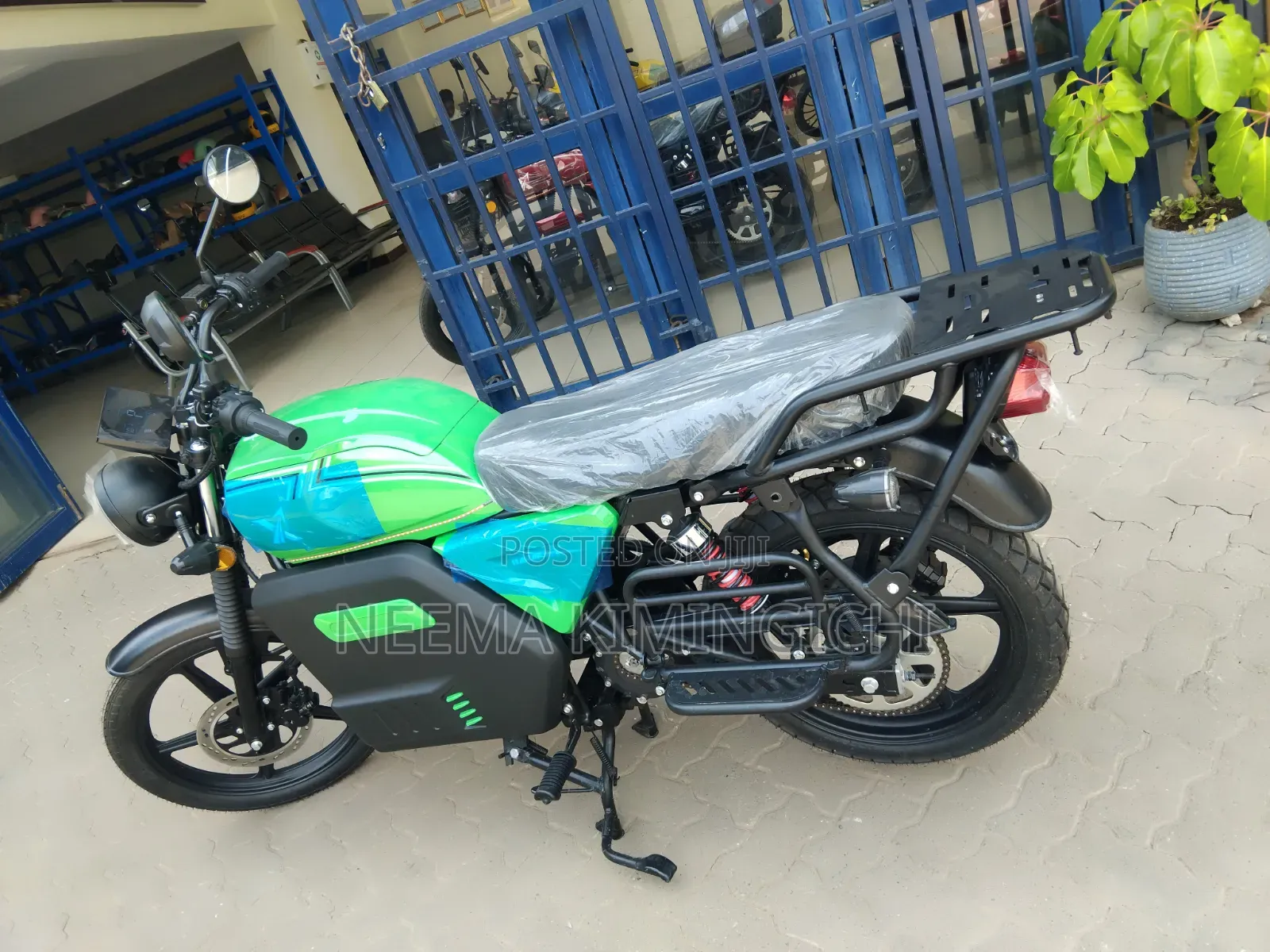 New Motorcycle 2025 Green