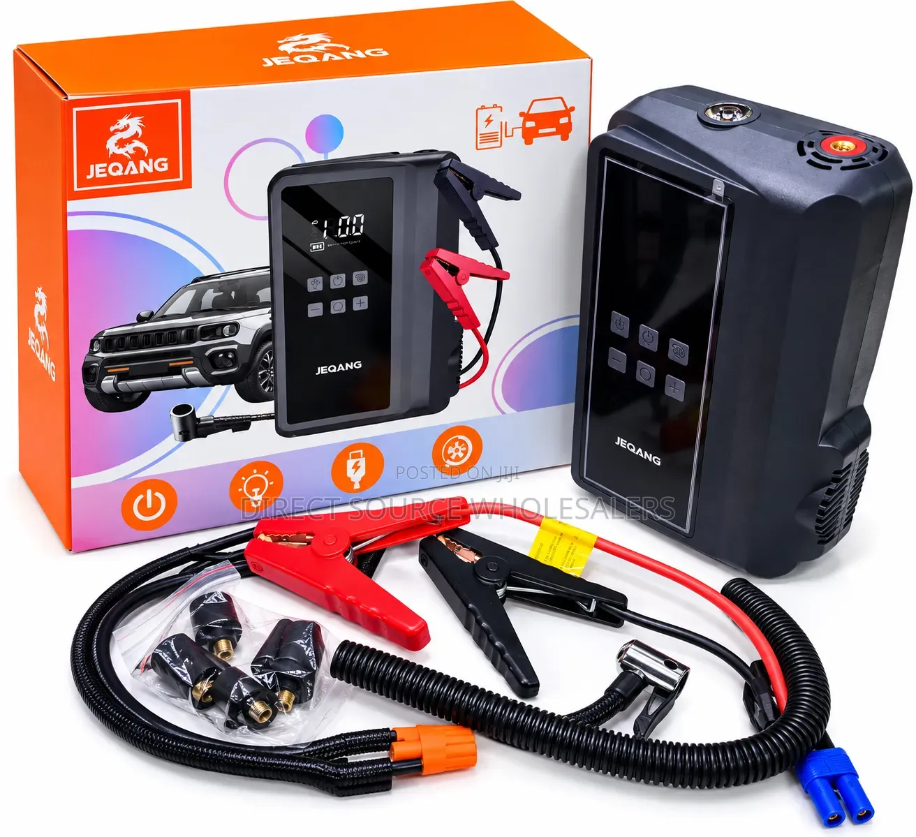 Car Jump Starter — A Powerful and Portable Emergency Device.