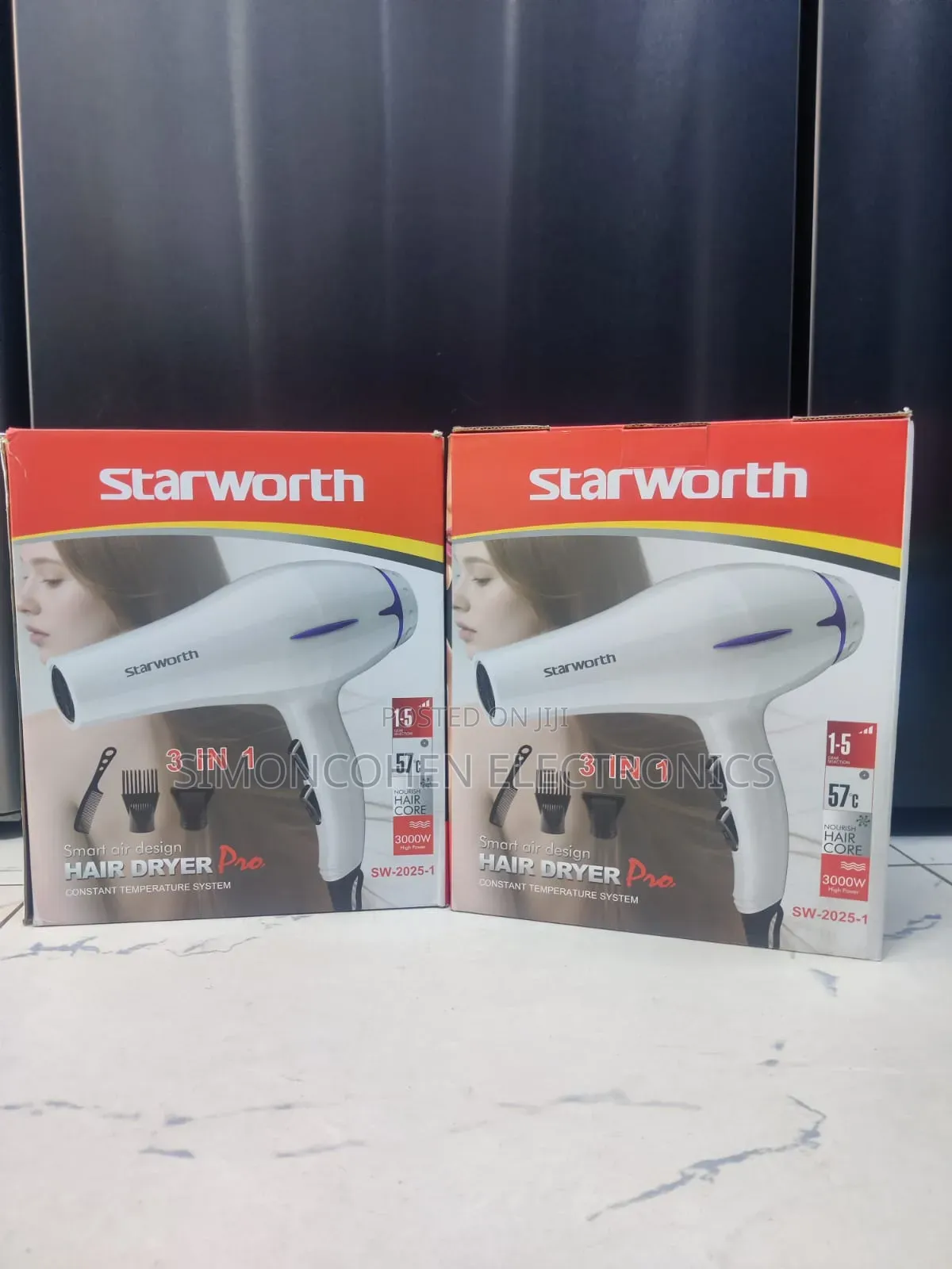 Starworth Hair Dryer BlowDry 3in1