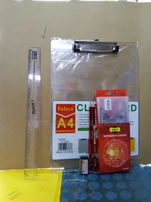 Examination Package—set, Clipboard,ruler, Pencils and Calculator