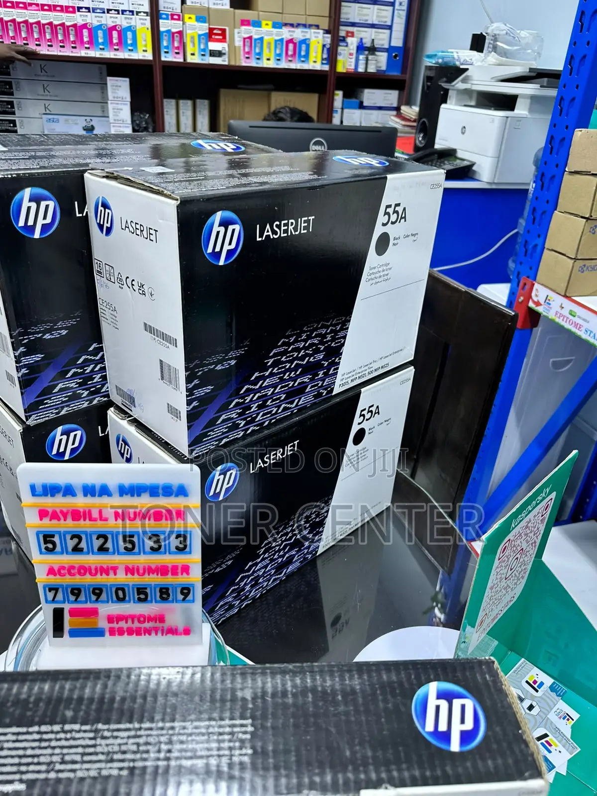 HP 55A Black (CE255A) Original LaserJet Toner Cartridge