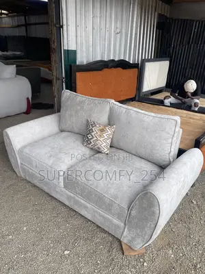 A Bright Grey Fancy Butterfly Seat