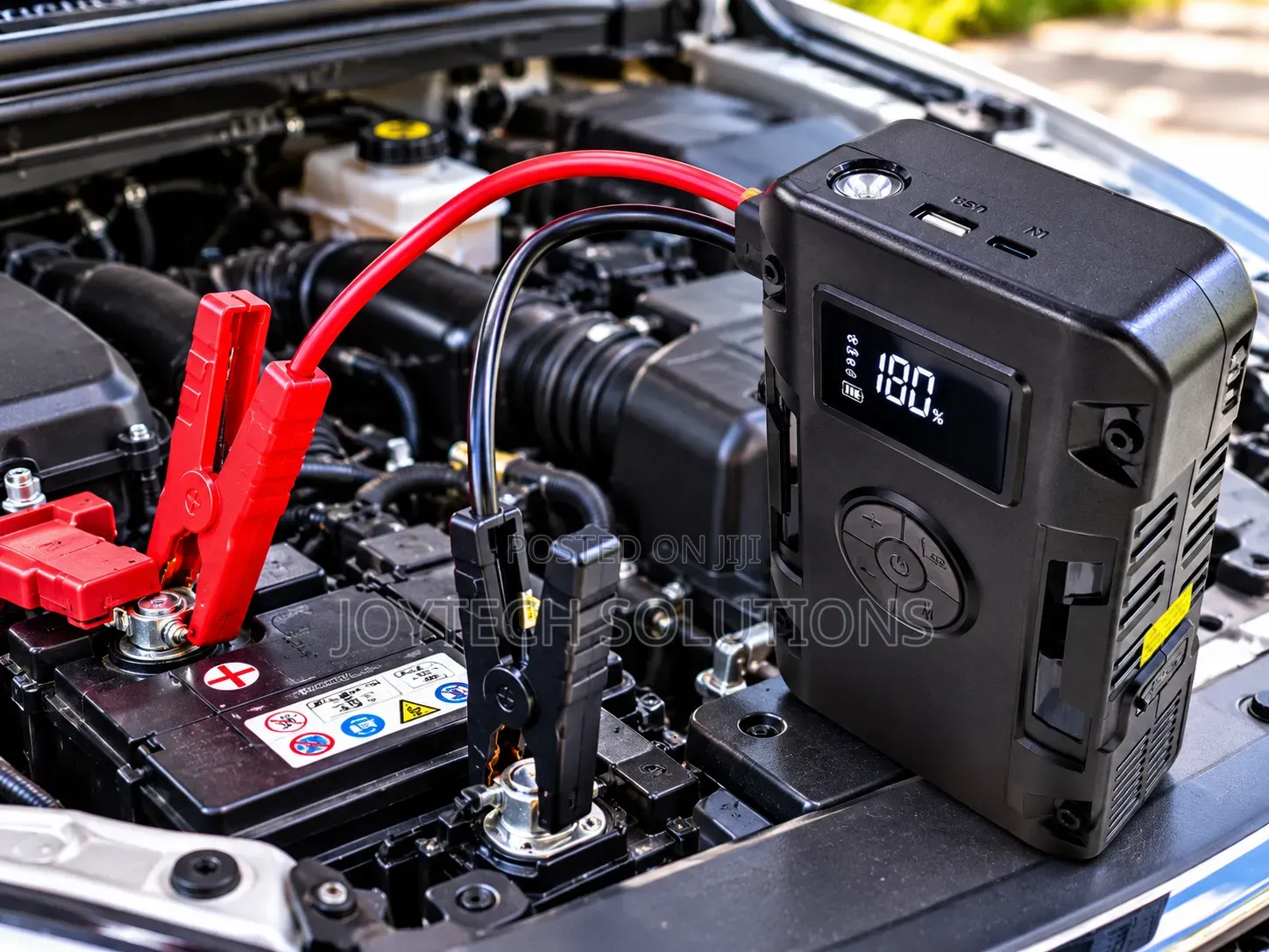 8000mAh JP S152 Car Battery Jump Starter Portable Power Pack, Inflator