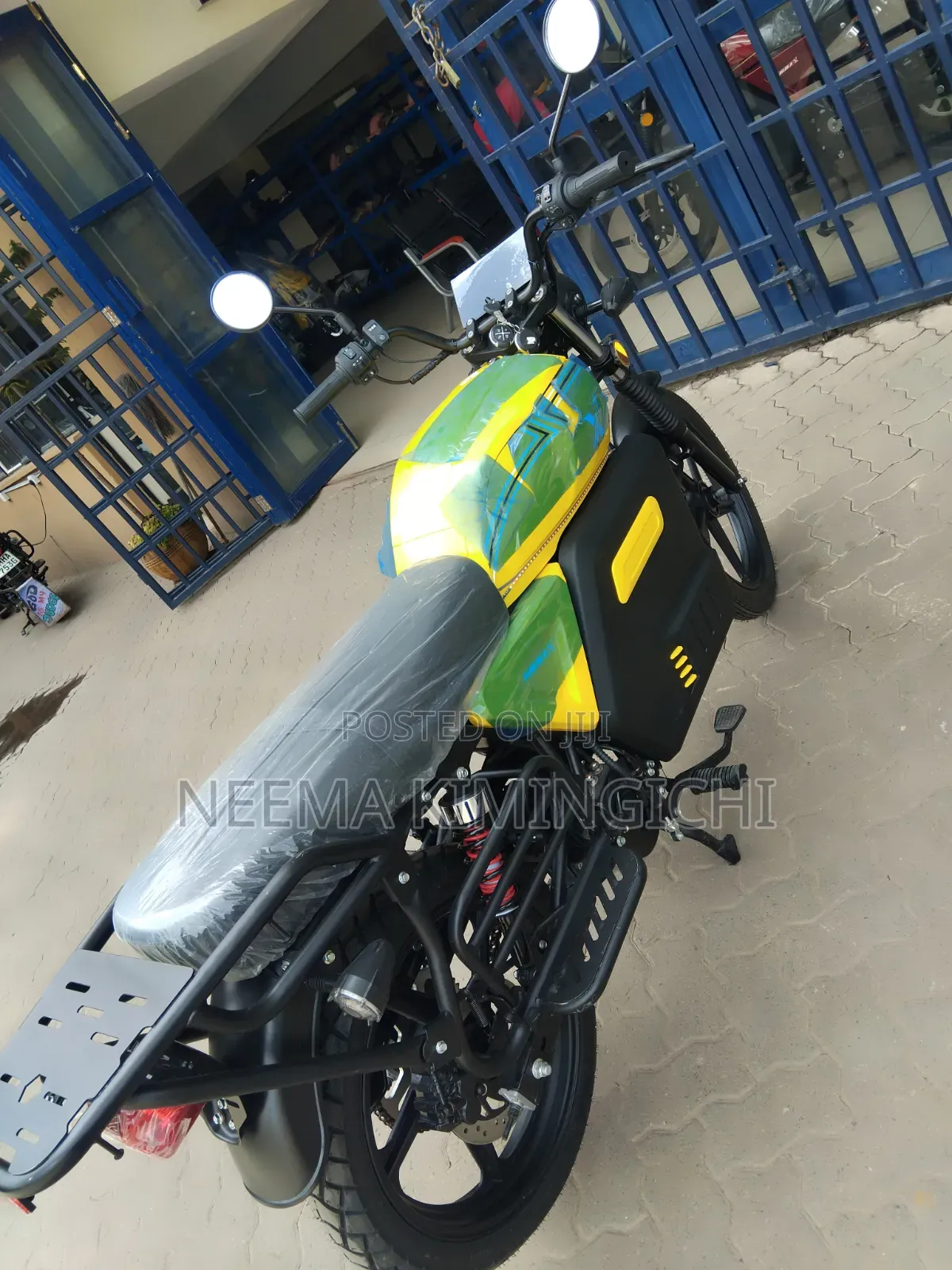 New Motorcycle 2025 Yellow