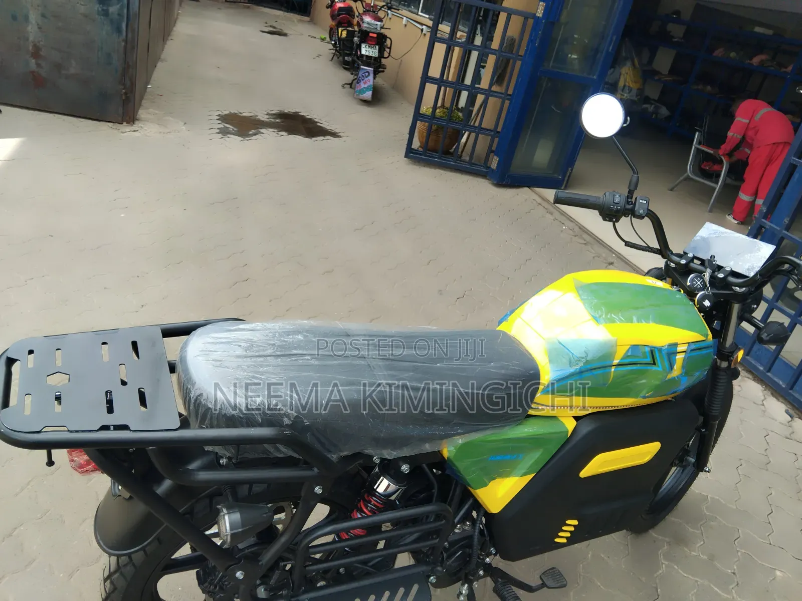 New Motorcycle 2025 Yellow