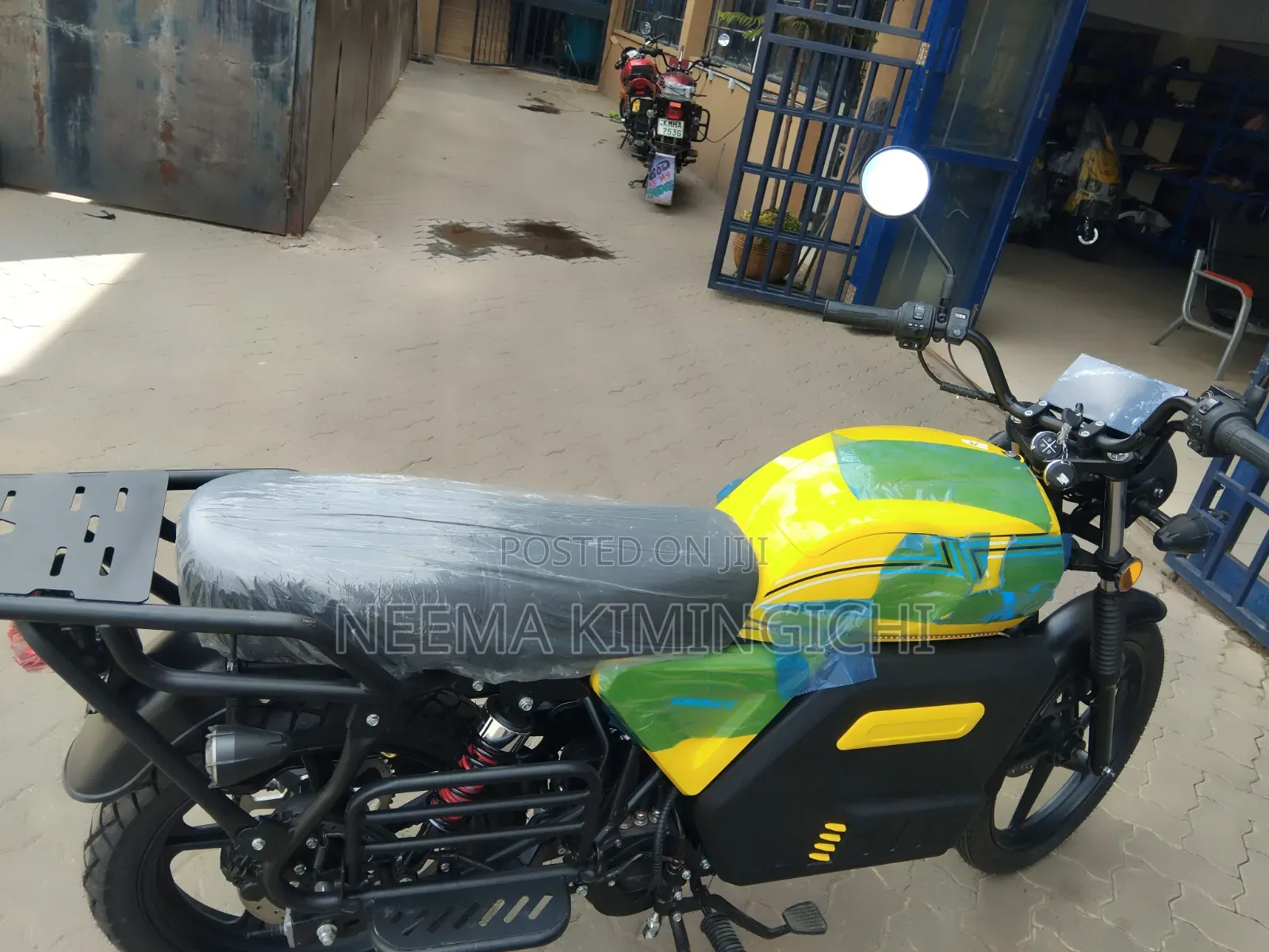 New Motorcycle 2025 Yellow