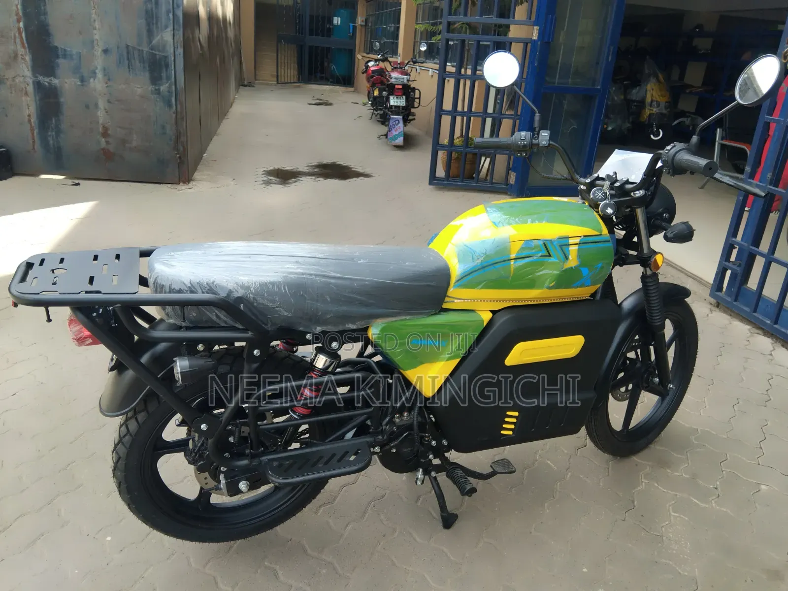New Motorcycle 2025 Yellow