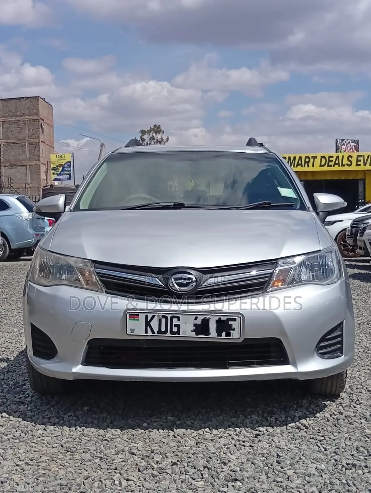 Toyota Corolla Fielder 2014 Silver