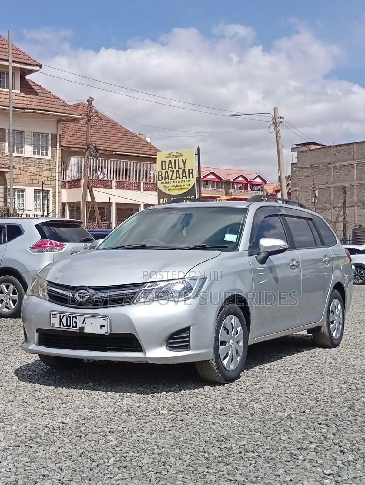 Toyota Corolla Fielder 2014 Silver