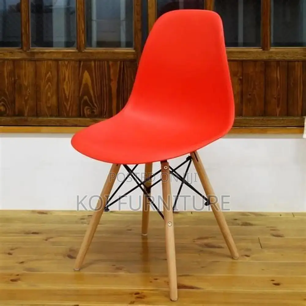 Dining Chairs; Armless Eames Restaurants Dining Chair
