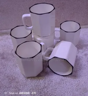 Sawa 6pcs Mugs White