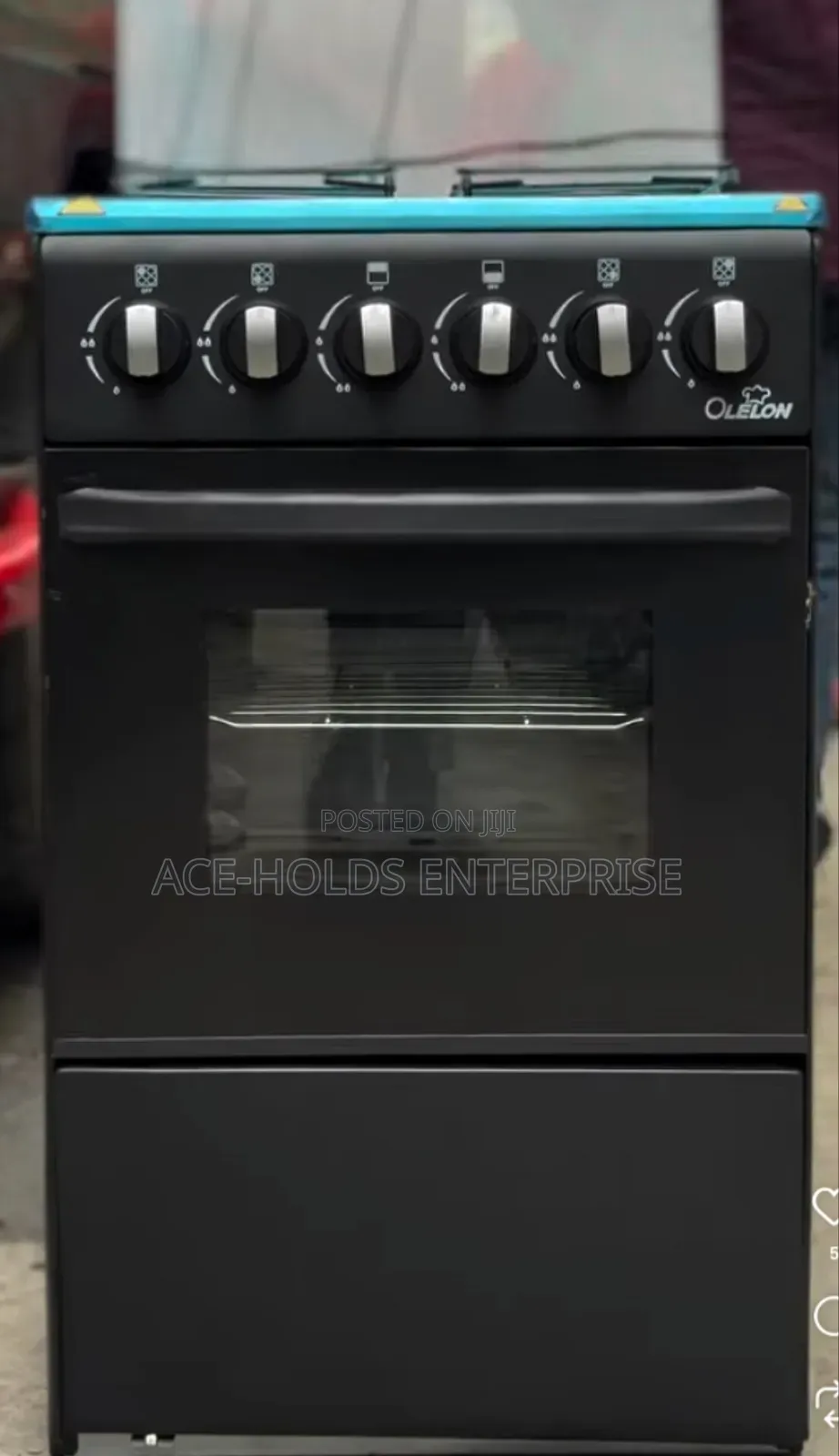 50*55 Olelon Full Standing Cooker - Gas Oven
