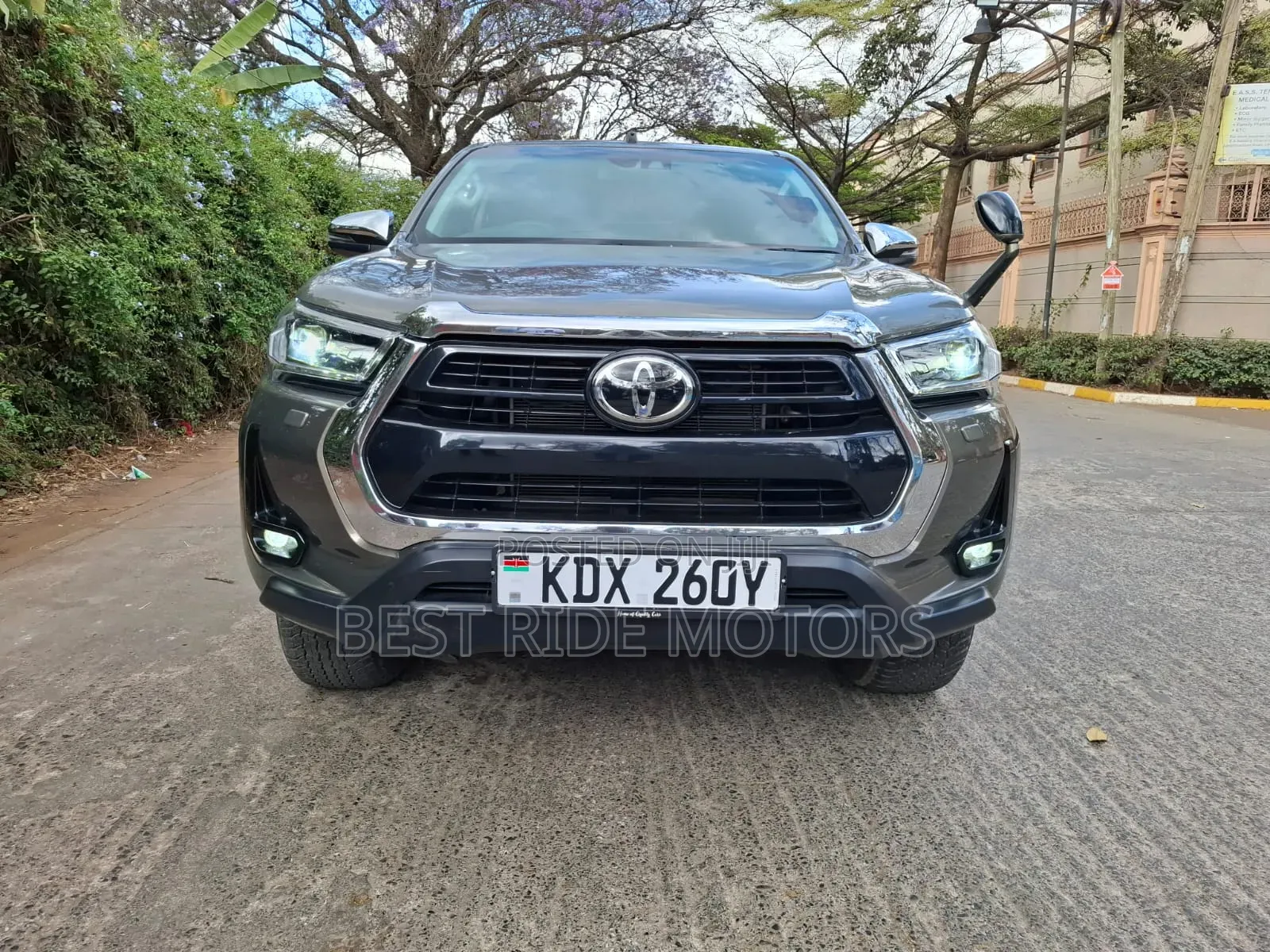Toyota Hilux Revo Double Cab Deisel 2.4 AWD 2021 Gray