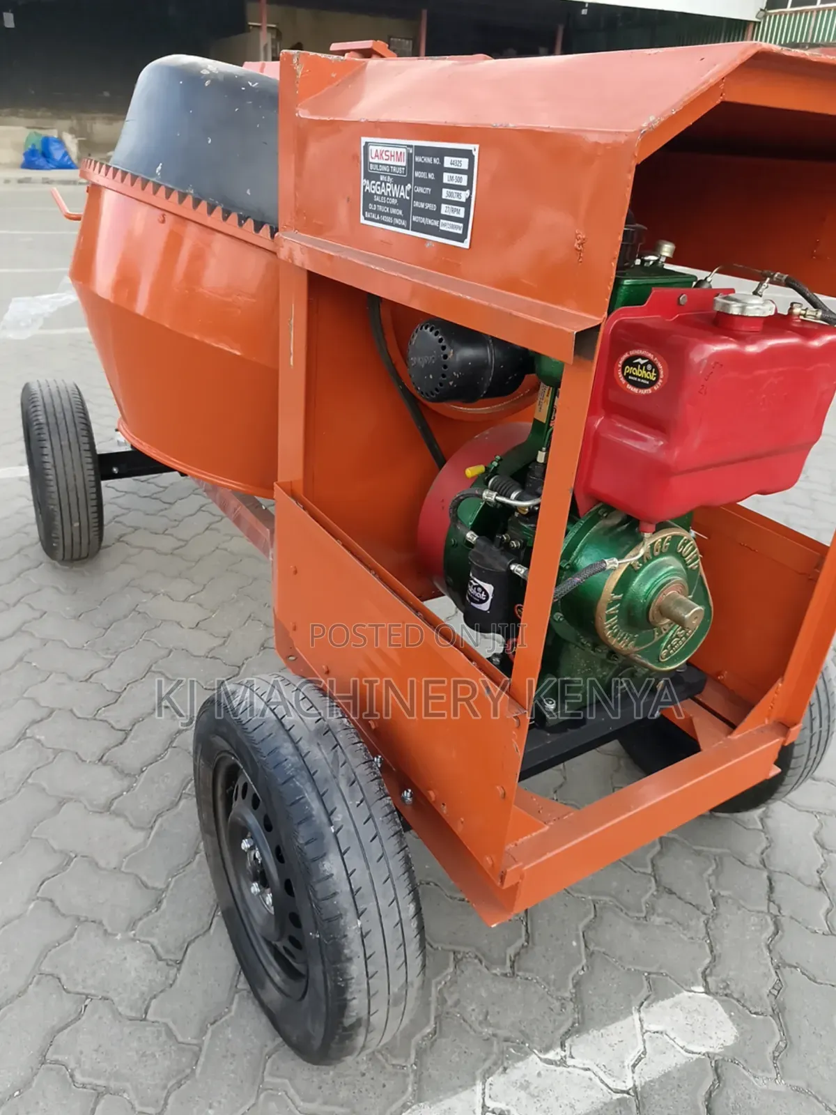 500Litres Indian Concrete Mixer on Offer