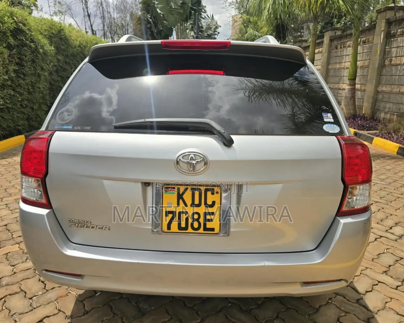Toyota Corolla Fielder 2014 Silver