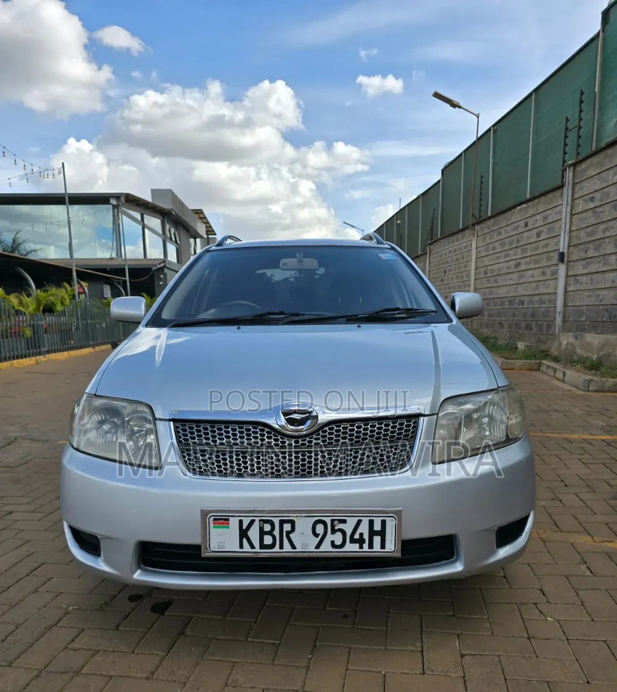 Toyota Corolla Fielder 2005 Silver