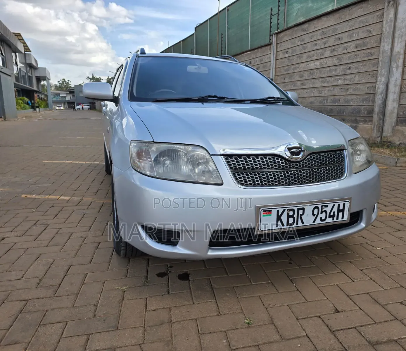 Toyota Corolla Fielder 2005 Silver