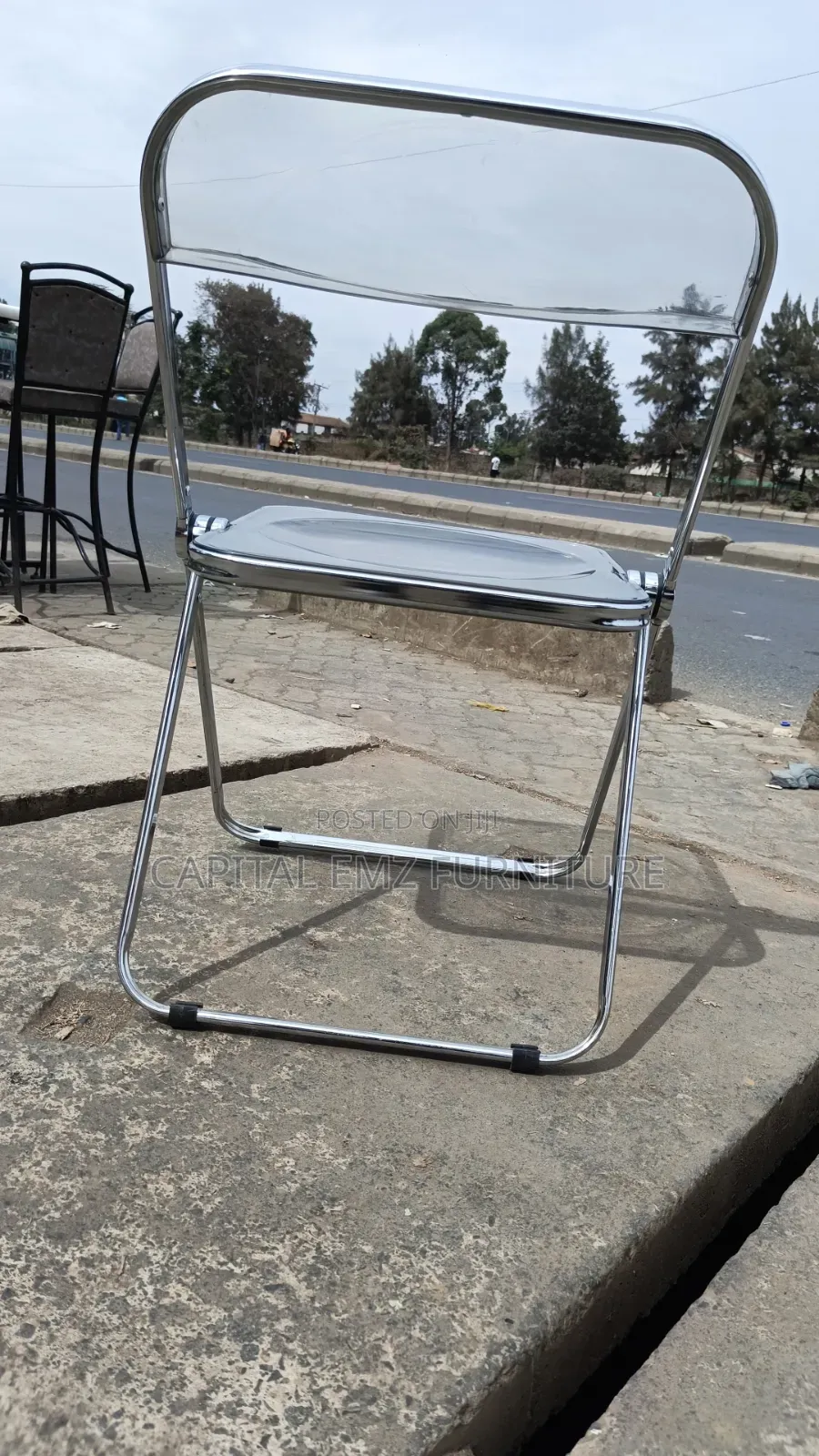 Clear Foldable Chair