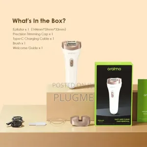 Oraimo SilkSmooth Women Hair Removal Epilator