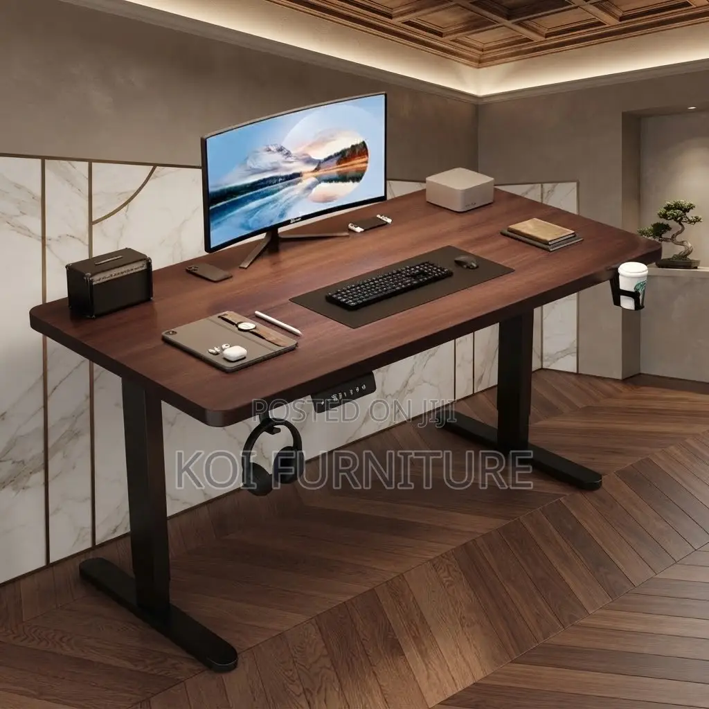 Office Desk; Adjustable 1400MM Creators Studio Electric Desk