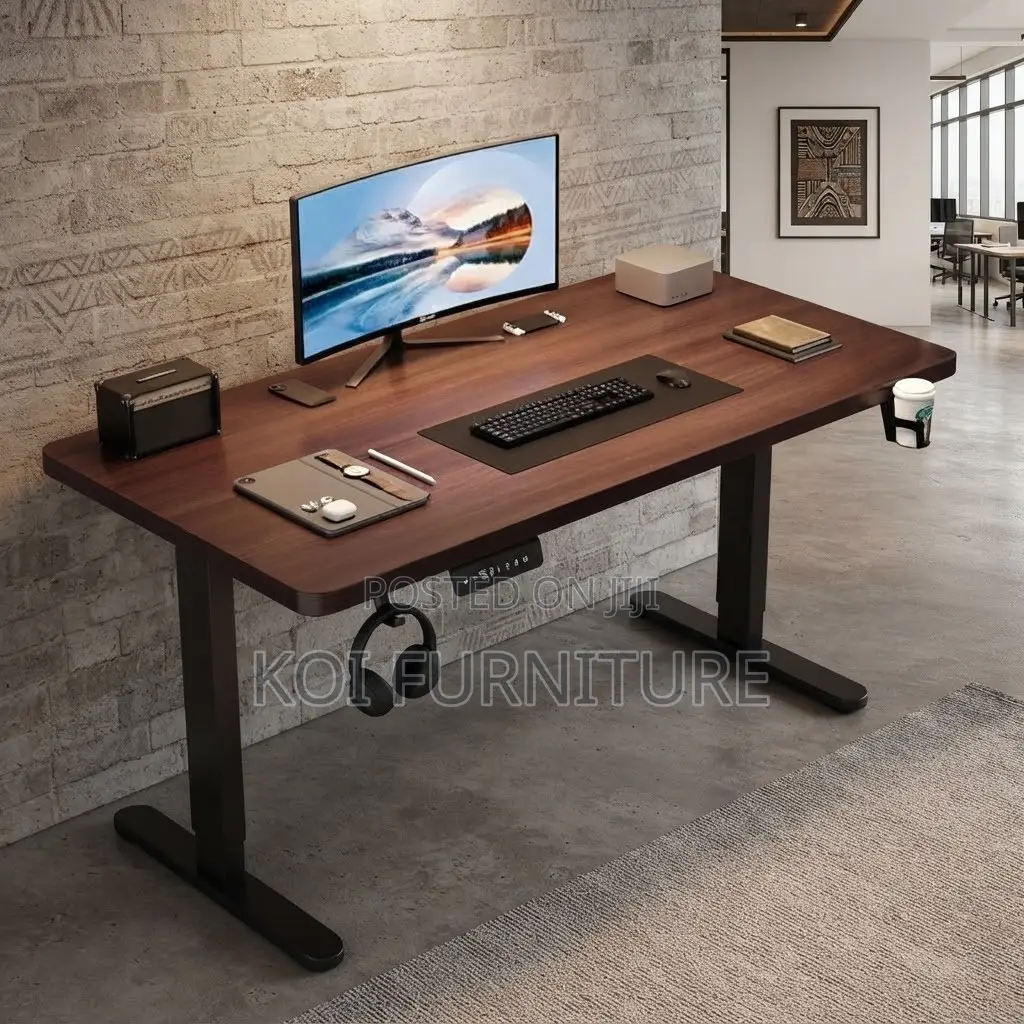 Office Desk; Adjustable 1400MM Creators Studio Electric Desk