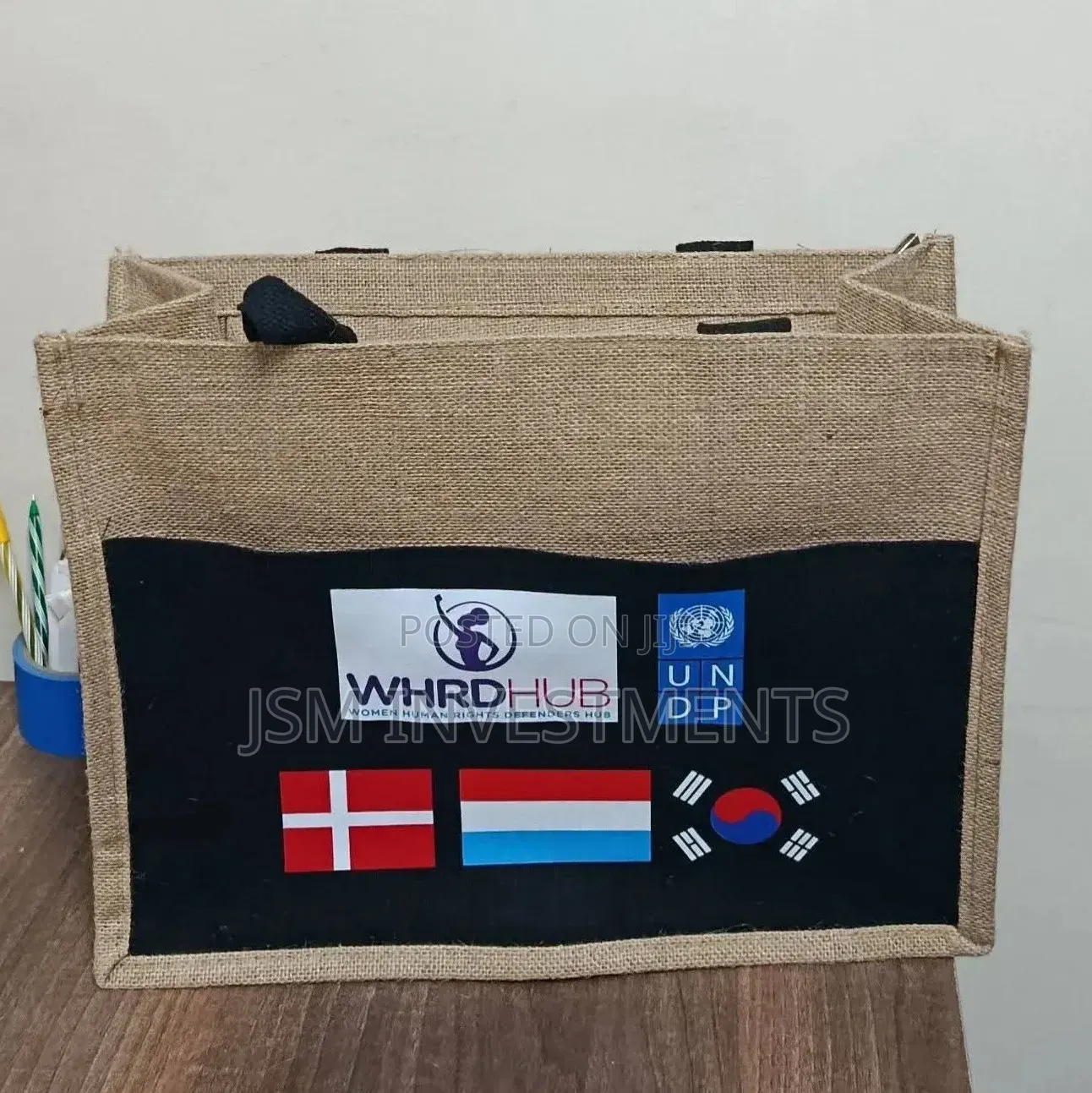 A3 Sisal Finish Jute Bags
