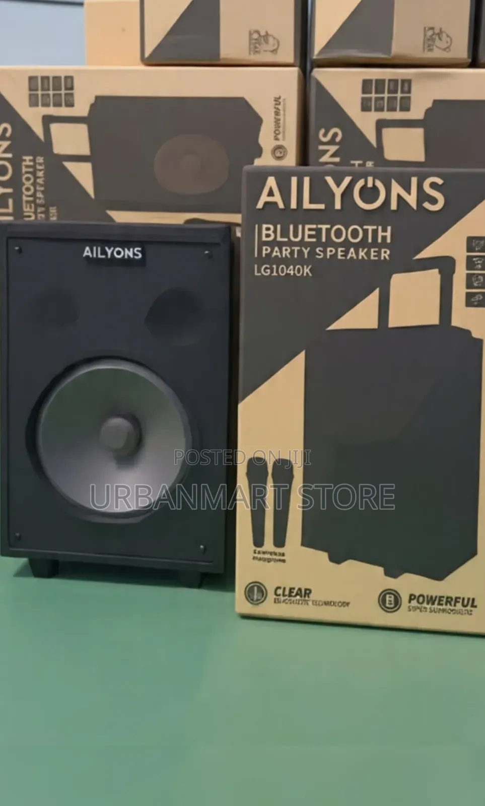 New Ailyons 15 Inch Bluetooth Trolley Speaker