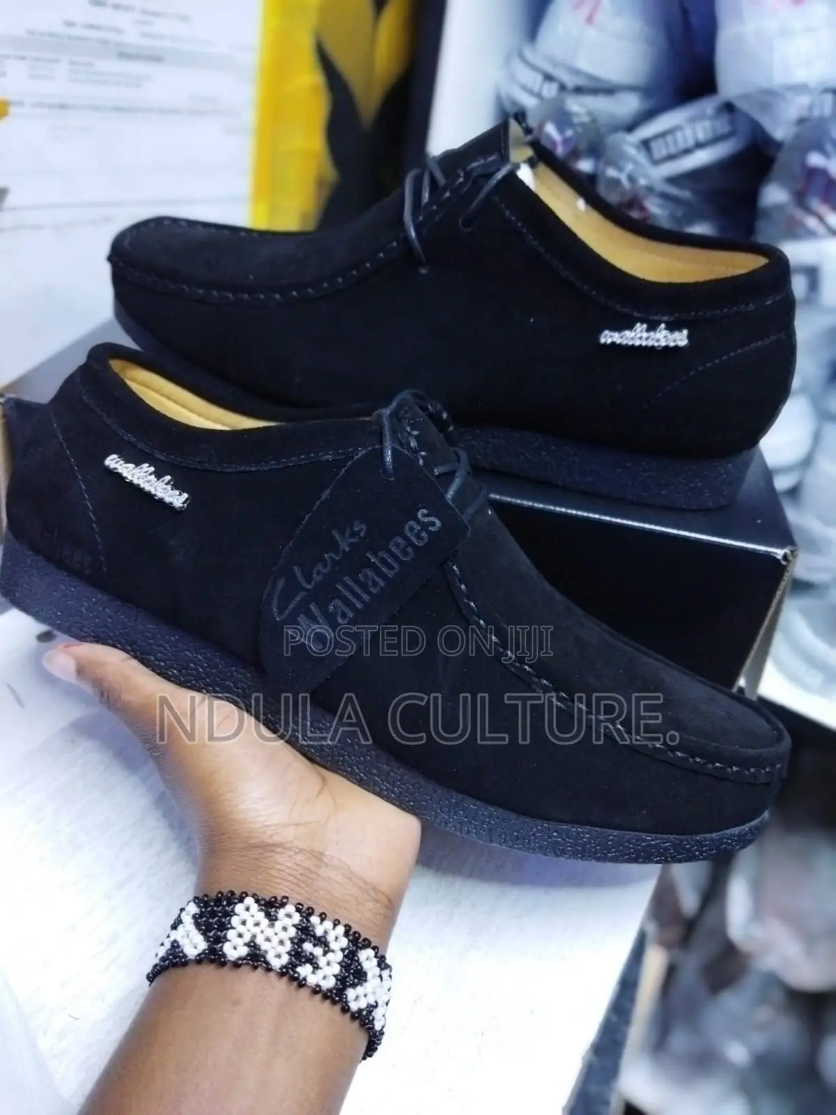 Wallabees Suede Clarks