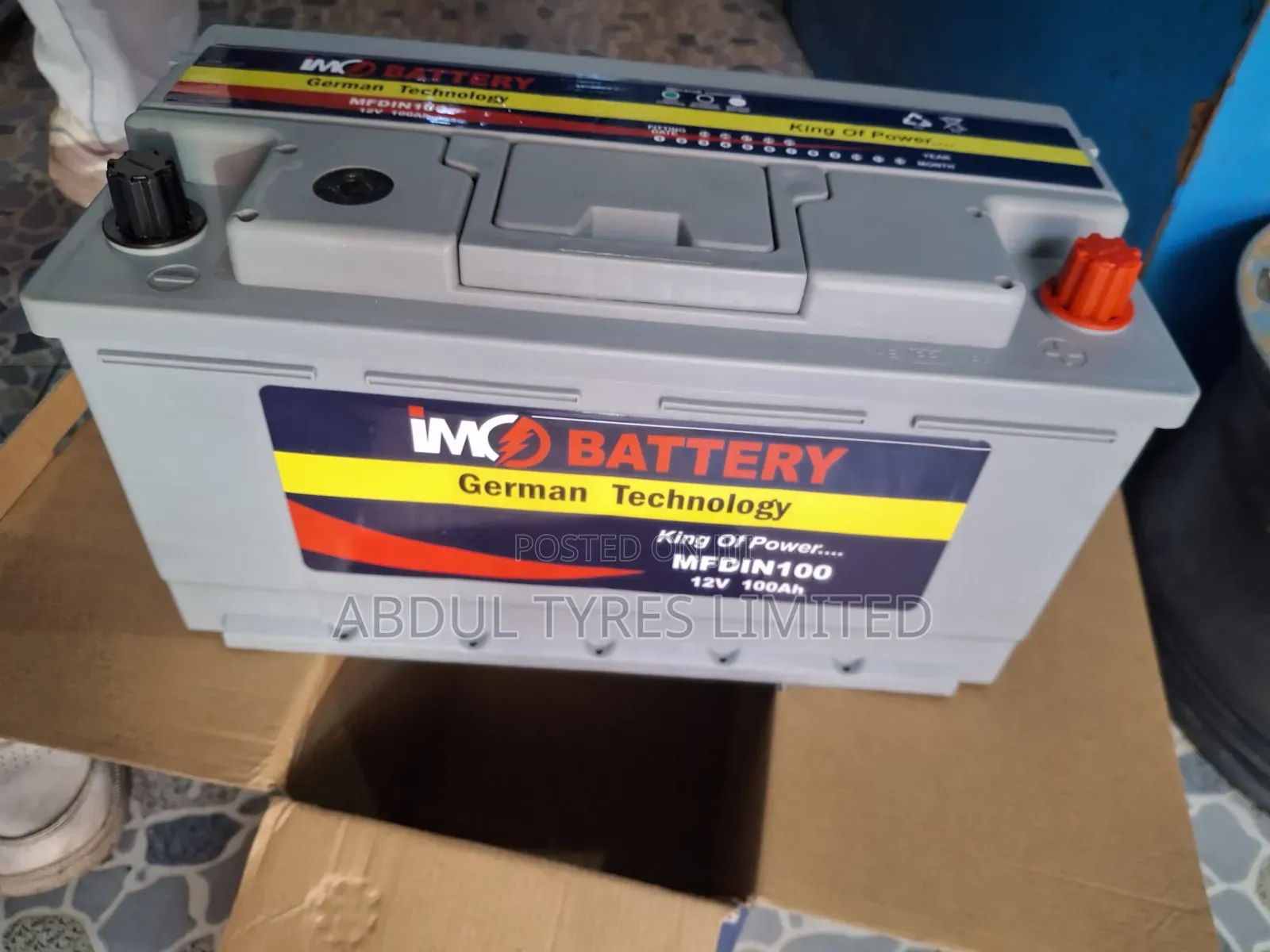 Mfdin100 Imo Battery German Technology