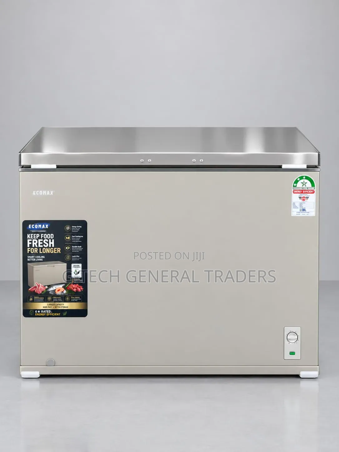 Ecomax 330l Energy Saver Chest Freezer(1 Year Warranty)