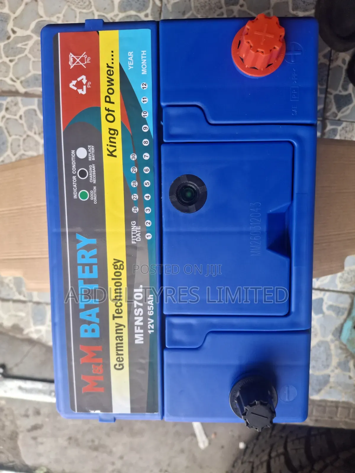Mfns70l M&m Battery German Technology